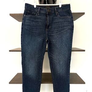 Banana Republic Curvy Girlfriend Jeans Dark Wash Mid Rise 10" Size 29/8